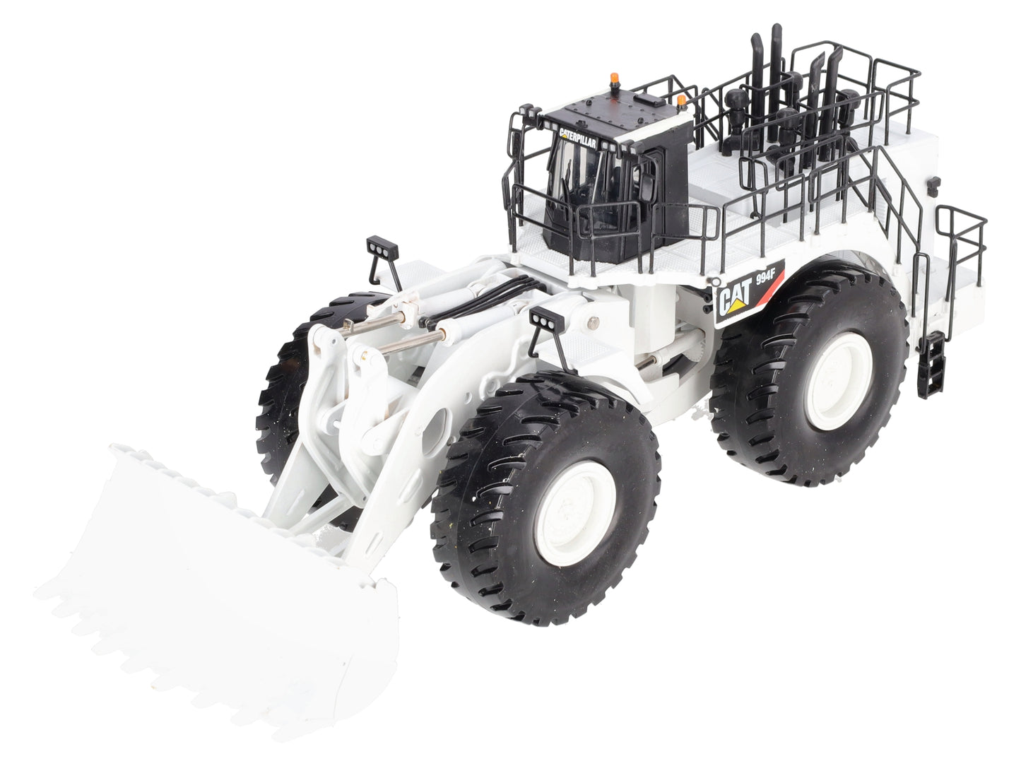 Norscot 55161 1:50 Yellow Diecast Caterpillar 994F Wheel Loader (White) EX/Box