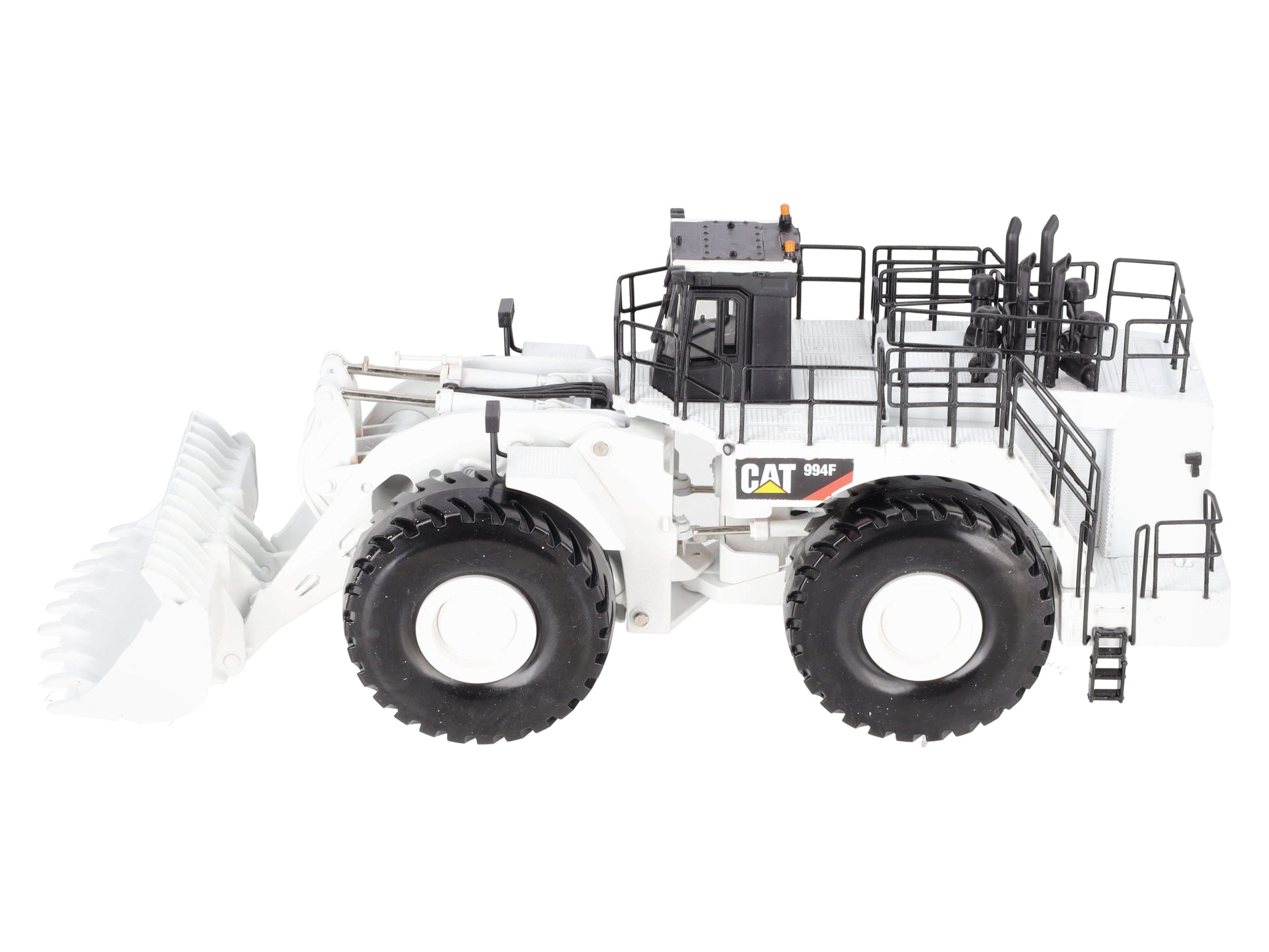 Norscot 55161 1:50 Yellow Diecast Caterpillar 994F Wheel Loader (White) EX/Box