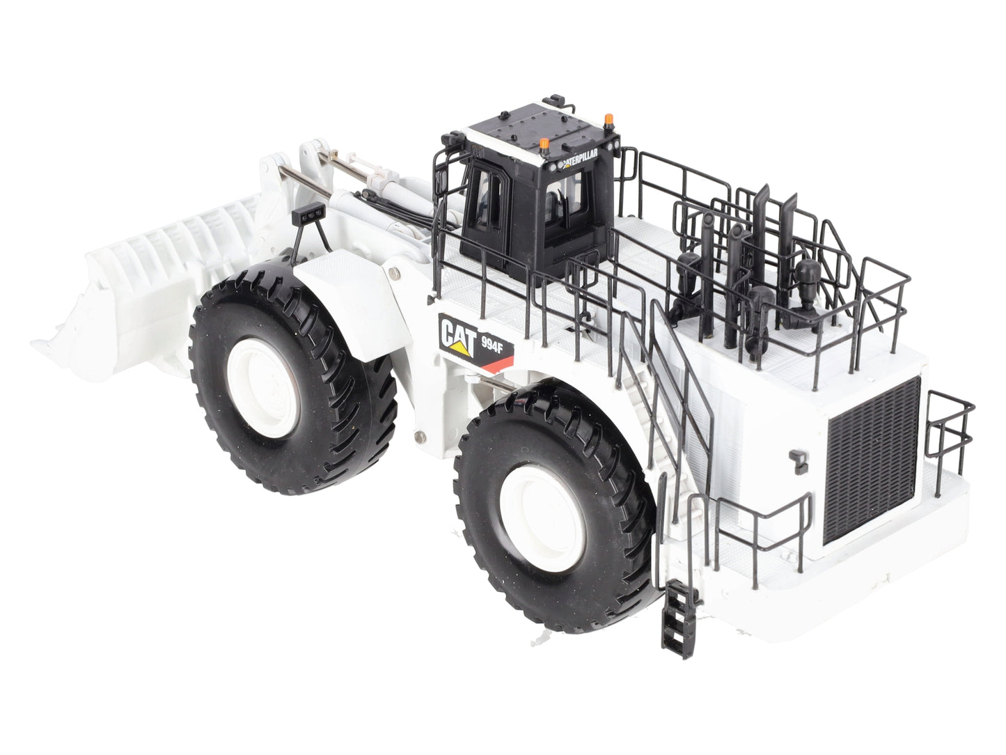 Norscot 55161 1:50 Yellow Diecast Caterpillar 994F Wheel Loader (White) EX/Box