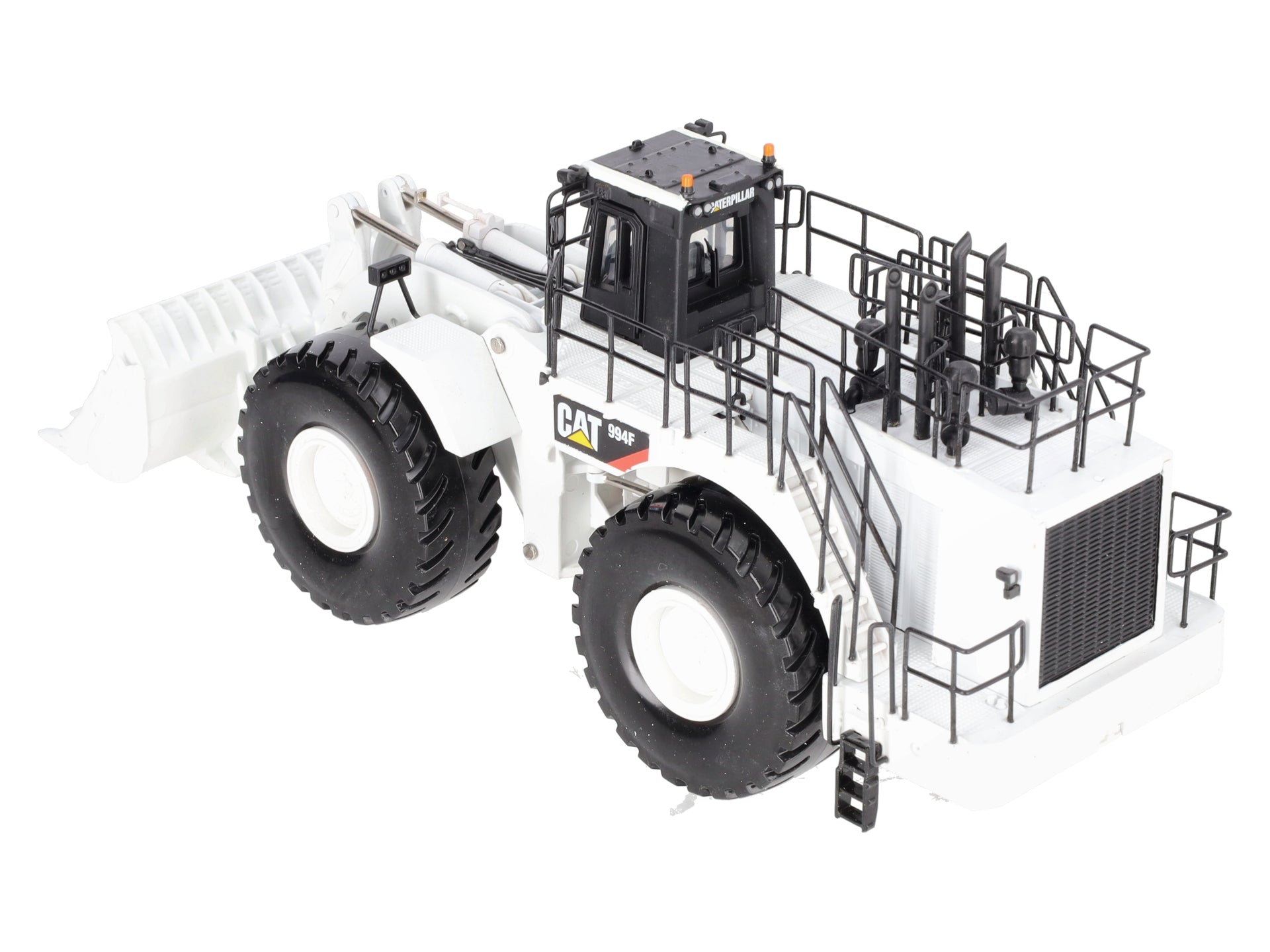 Norscot 55161 1:50 Yellow Diecast Caterpillar 994F Wheel Loader (White) EX/Box