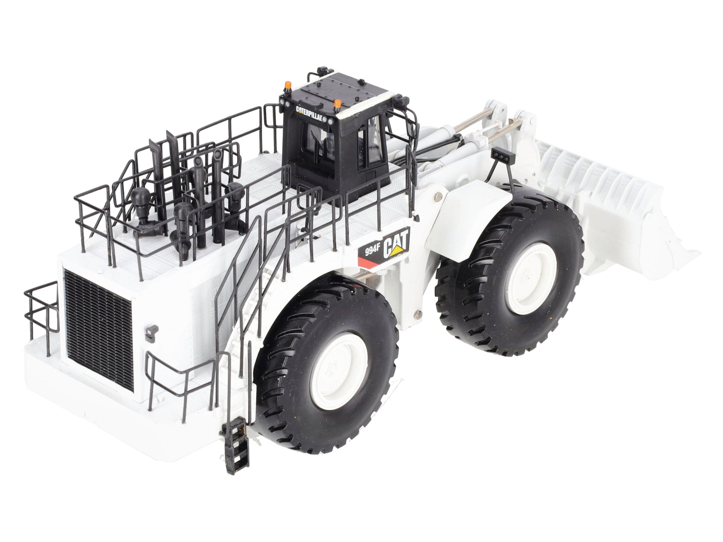 Norscot 55161 1:50 Yellow Diecast Caterpillar 994F Wheel Loader (White) EX/Box