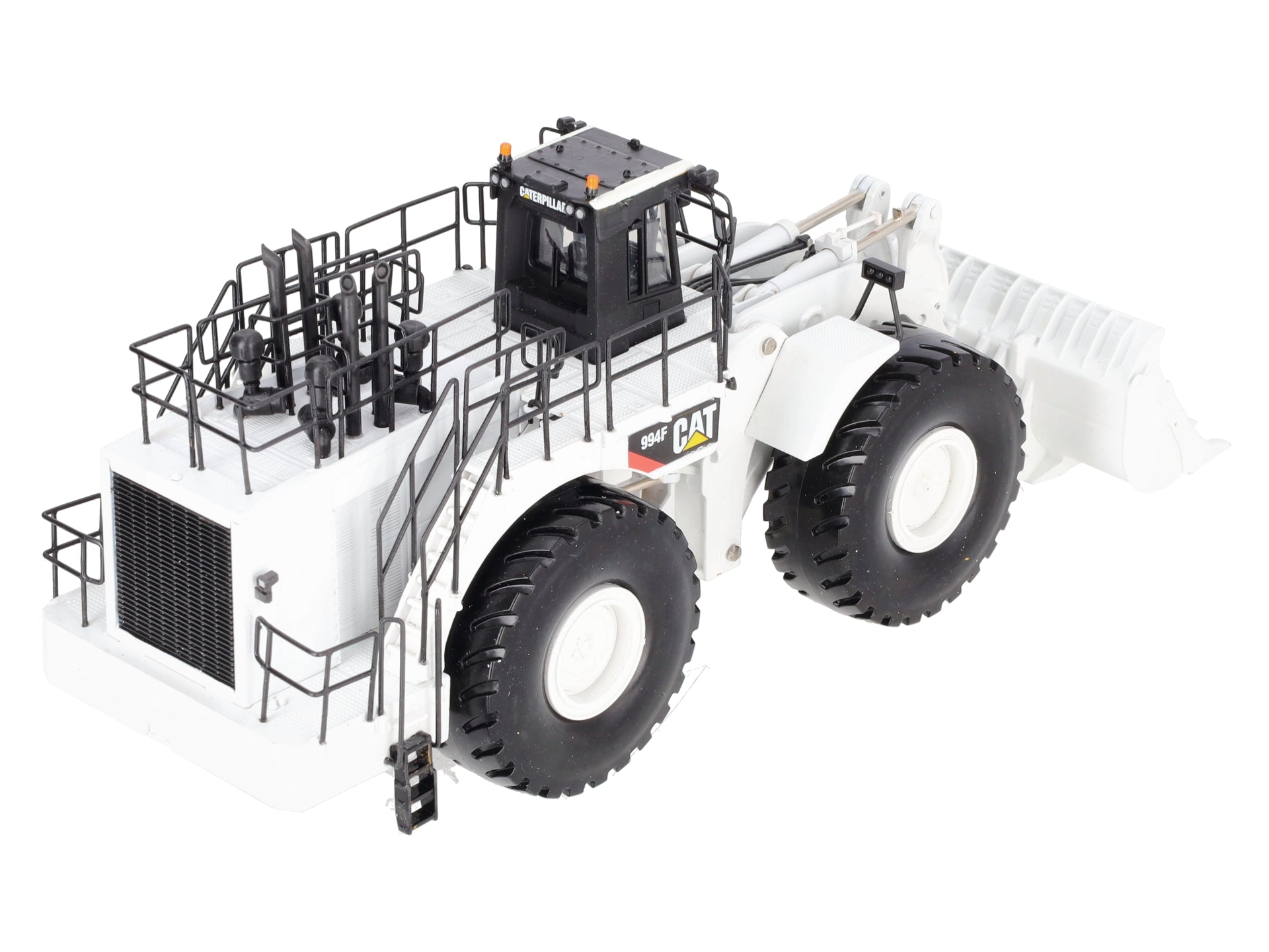 Norscot 55161 1:50 Yellow Diecast Caterpillar 994F Wheel Loader (White) EX/Box