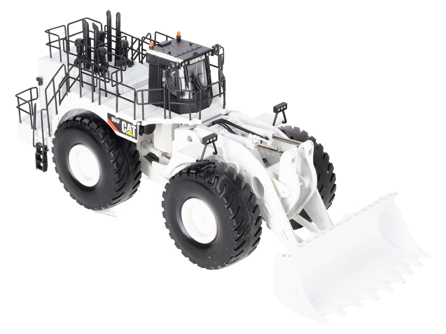 Norscot 55161 1:50 Yellow Diecast Caterpillar 994F Wheel Loader (White) EX/Box