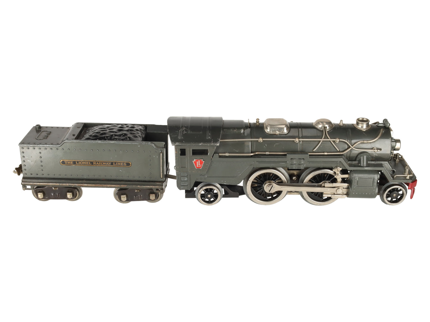 Lionel 385E Vintage Standard Gauge Steam Locomotive and Tender VG