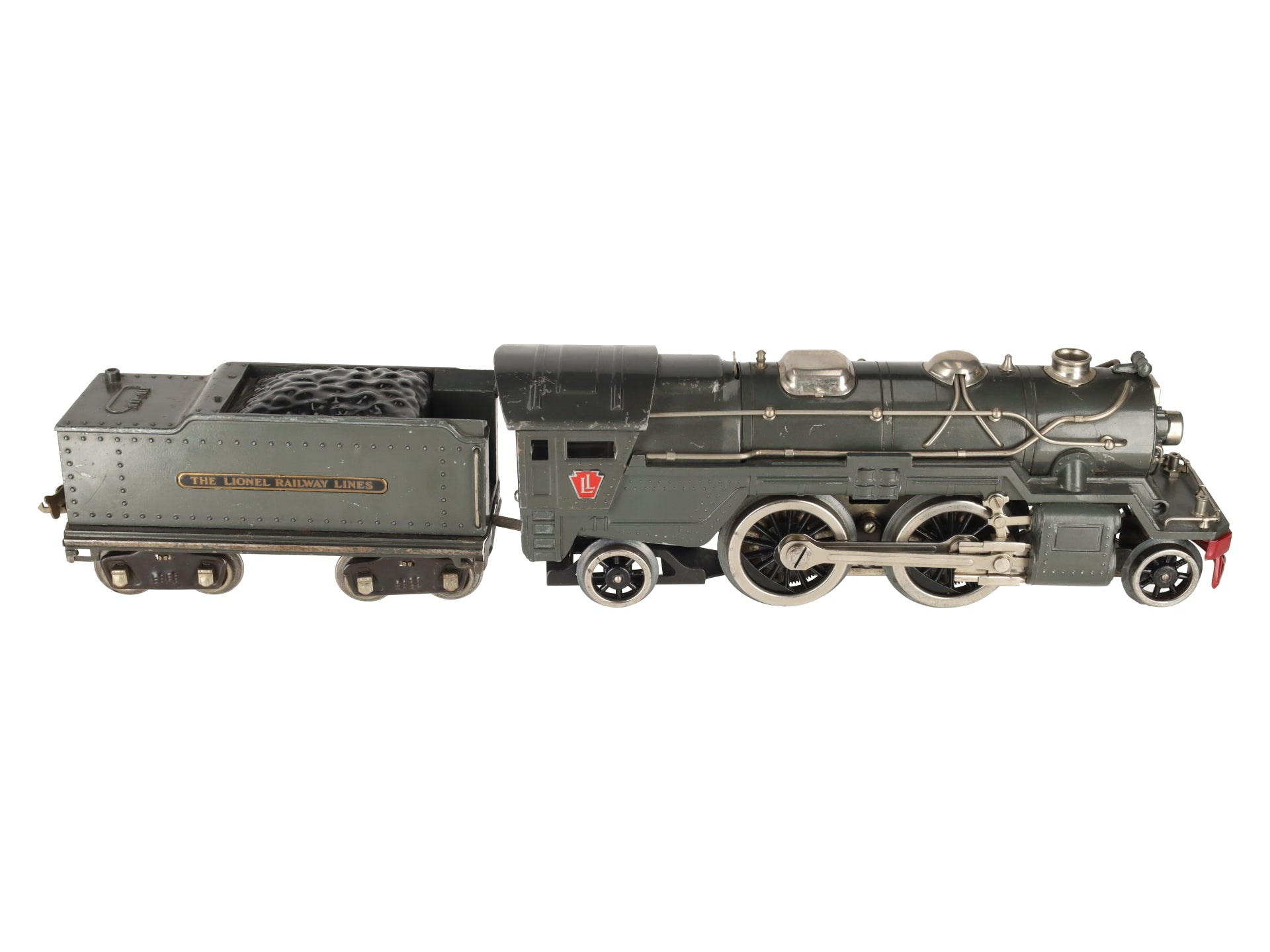 Lionel 385E Vintage Standard Gauge Steam Locomotive and Tender VG