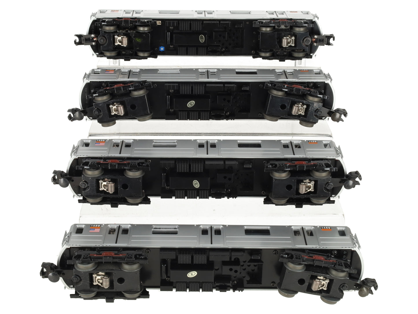 MTH 30-2671-1 O NYC MTA R62 Subway Set with Proto-Sound 2.0 (Set of 4)/Box