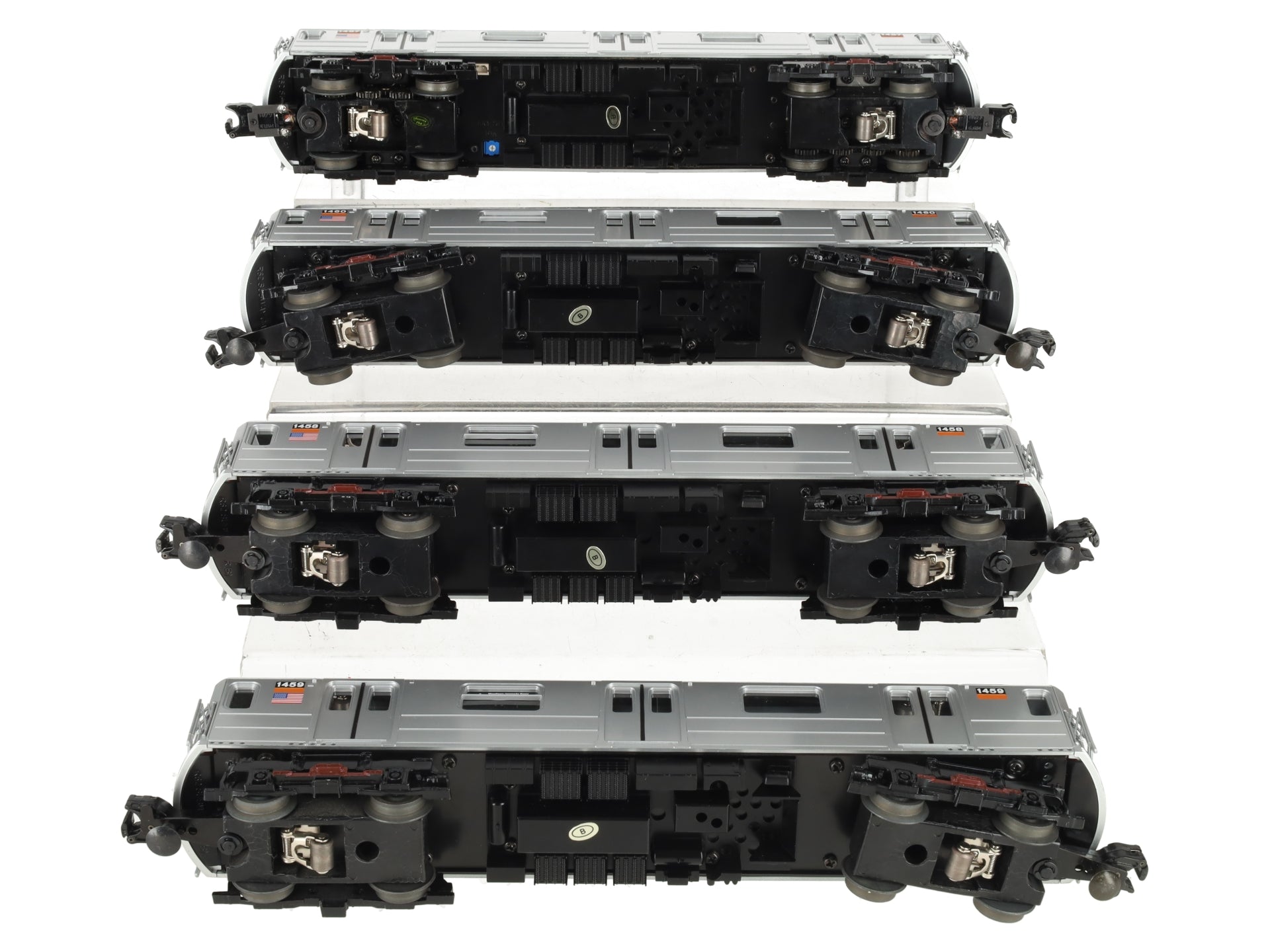 MTH 30-2671-1 O NYC MTA R62 Subway Set with Proto-Sound 2.0 (Set of 4)/Box