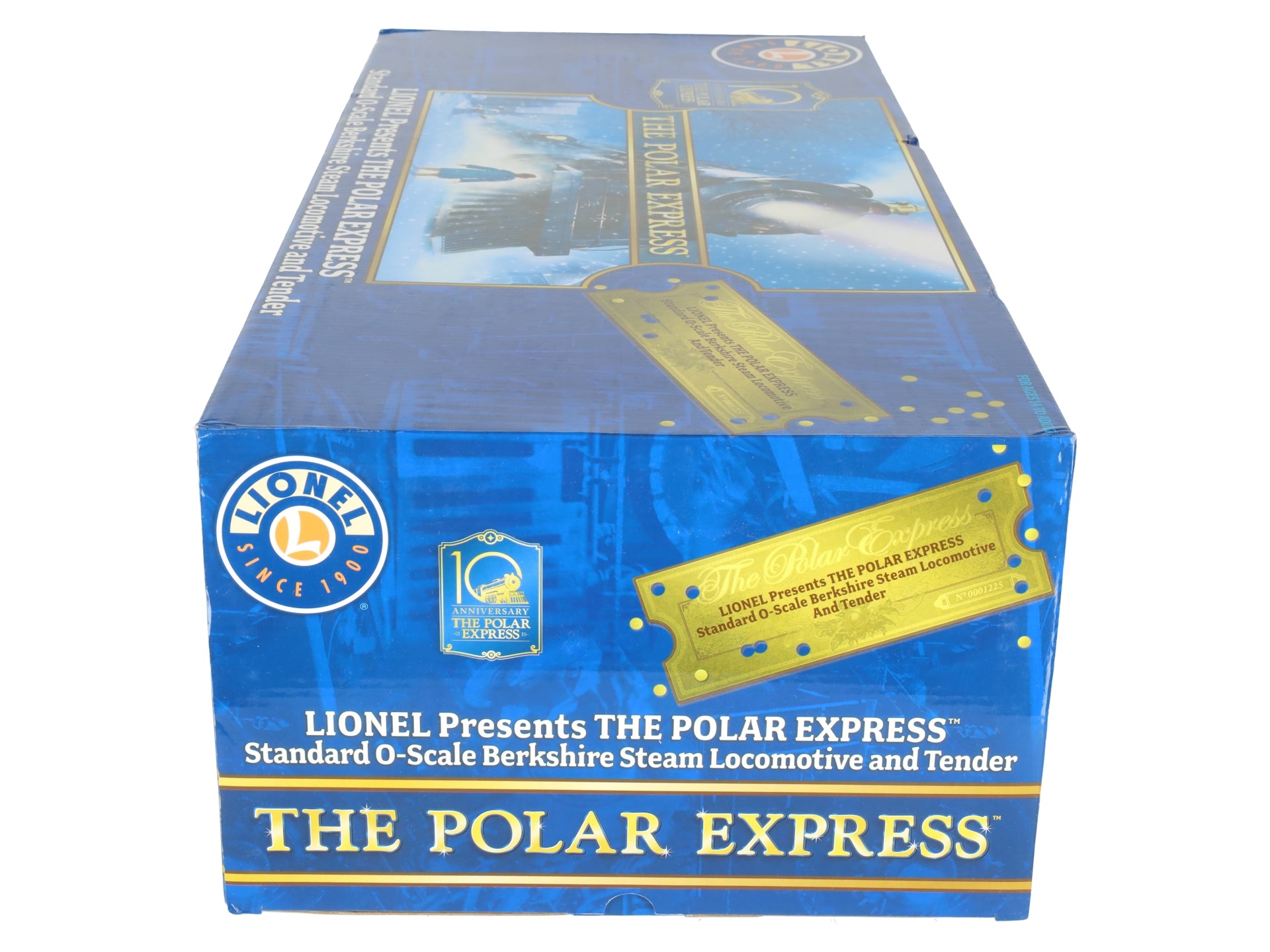 Lionel 6-11450 Polar Express LEGACY Berkshire Gold (BTO) Steam Locomotive EX/Box