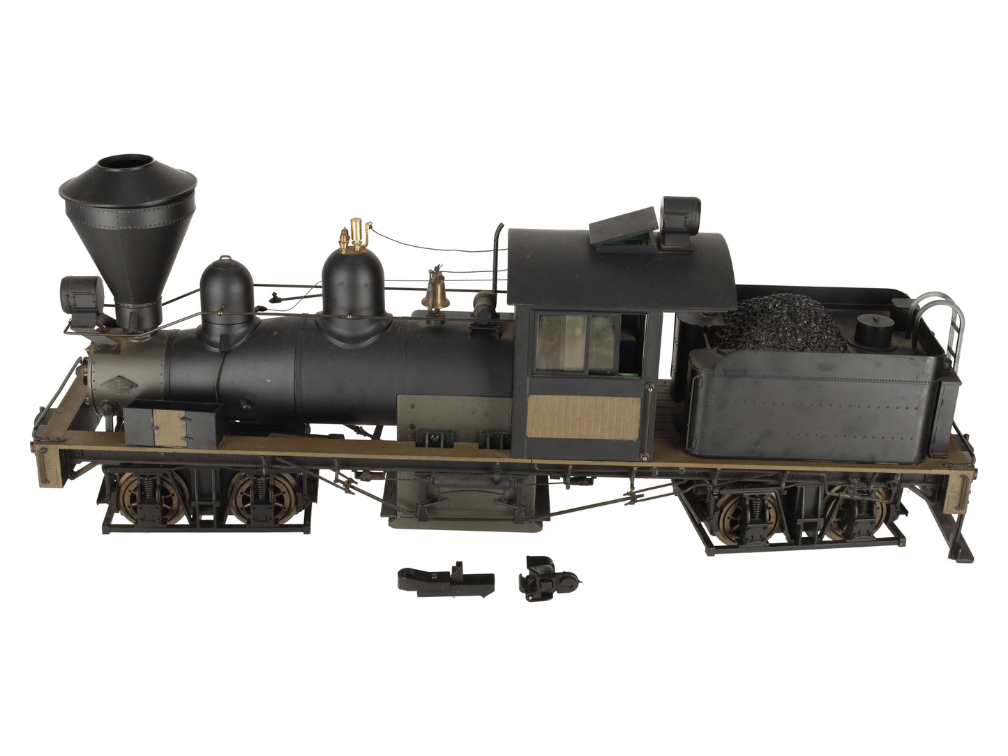 Bachmann 81197 G Painted & Unlettered 36 Ton 2-Truck Shay Steam Locomotive VG
