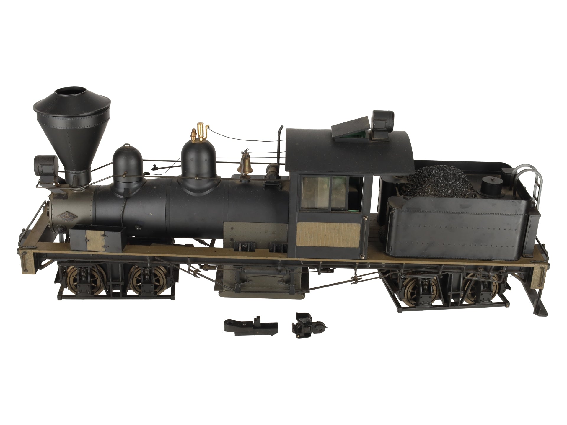 Bachmann 81197 G Painted & Unlettered 36 Ton 2-Truck Shay Steam Locomotive VG