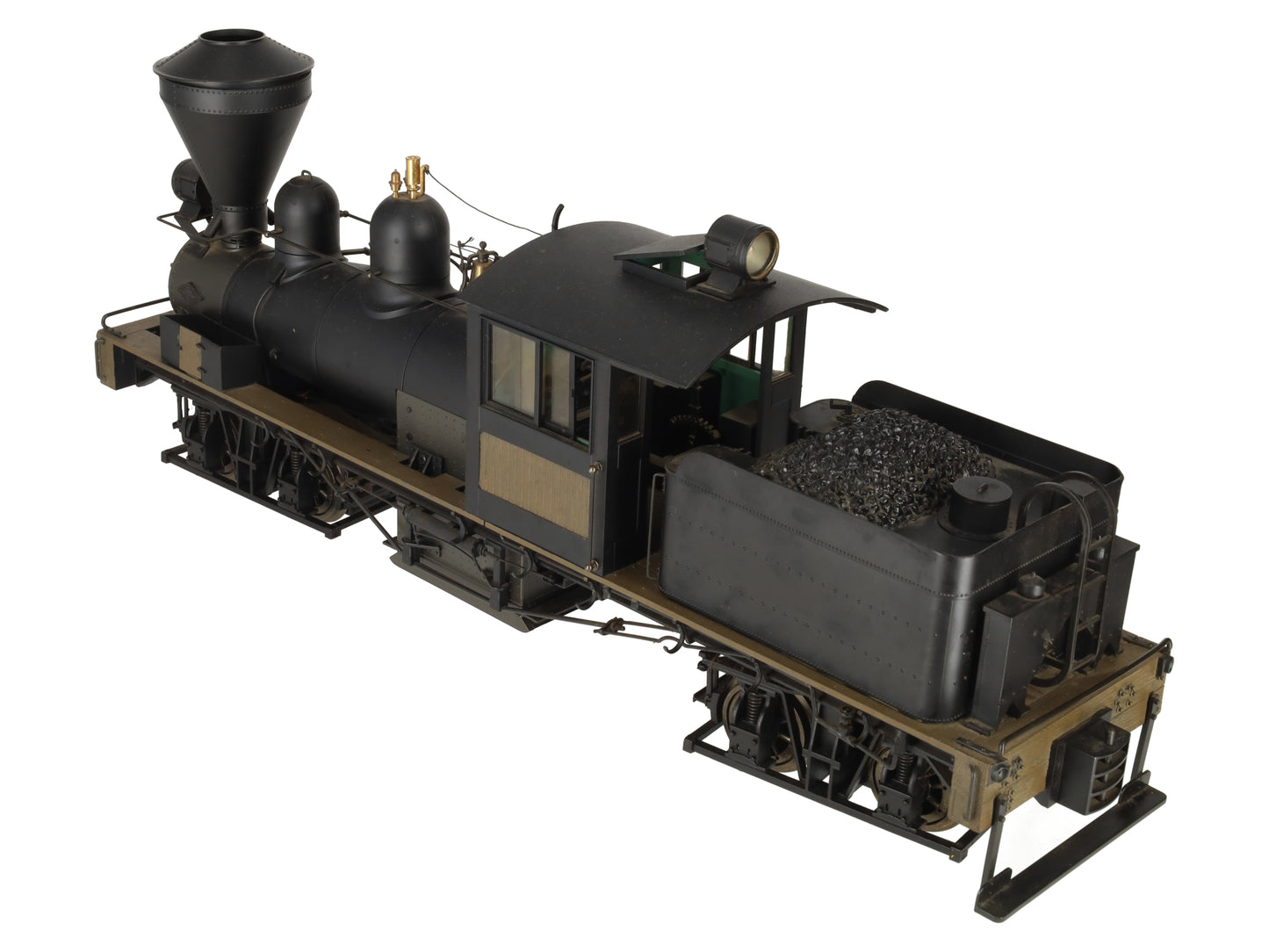 Bachmann 81197 G Painted & Unlettered 36 Ton 2-Truck Shay Steam Locomotive VG