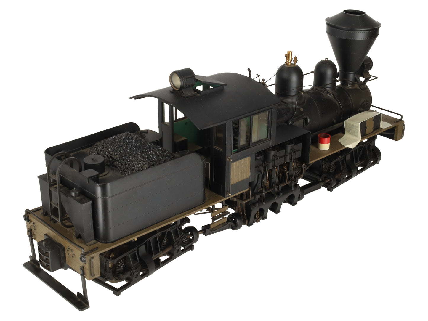 Bachmann 81197 G Painted & Unlettered 36 Ton 2-Truck Shay Steam Locomotive VG