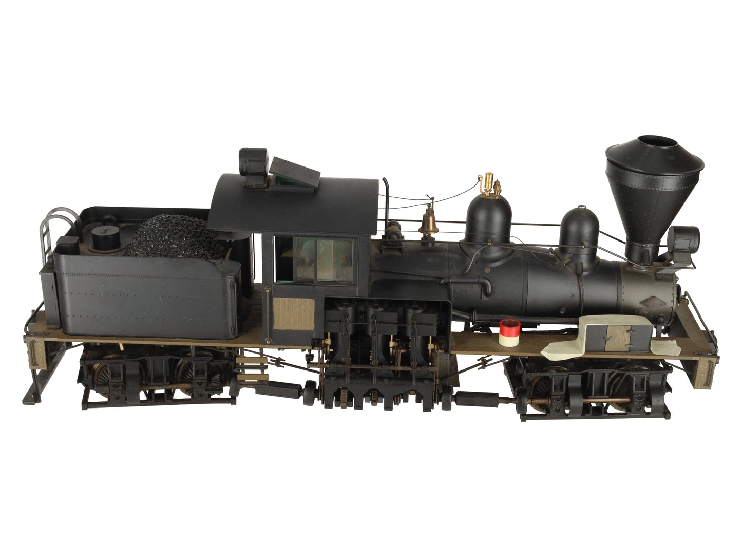 Bachmann 81197 G Painted & Unlettered 36 Ton 2-Truck Shay Steam Locomotive VG