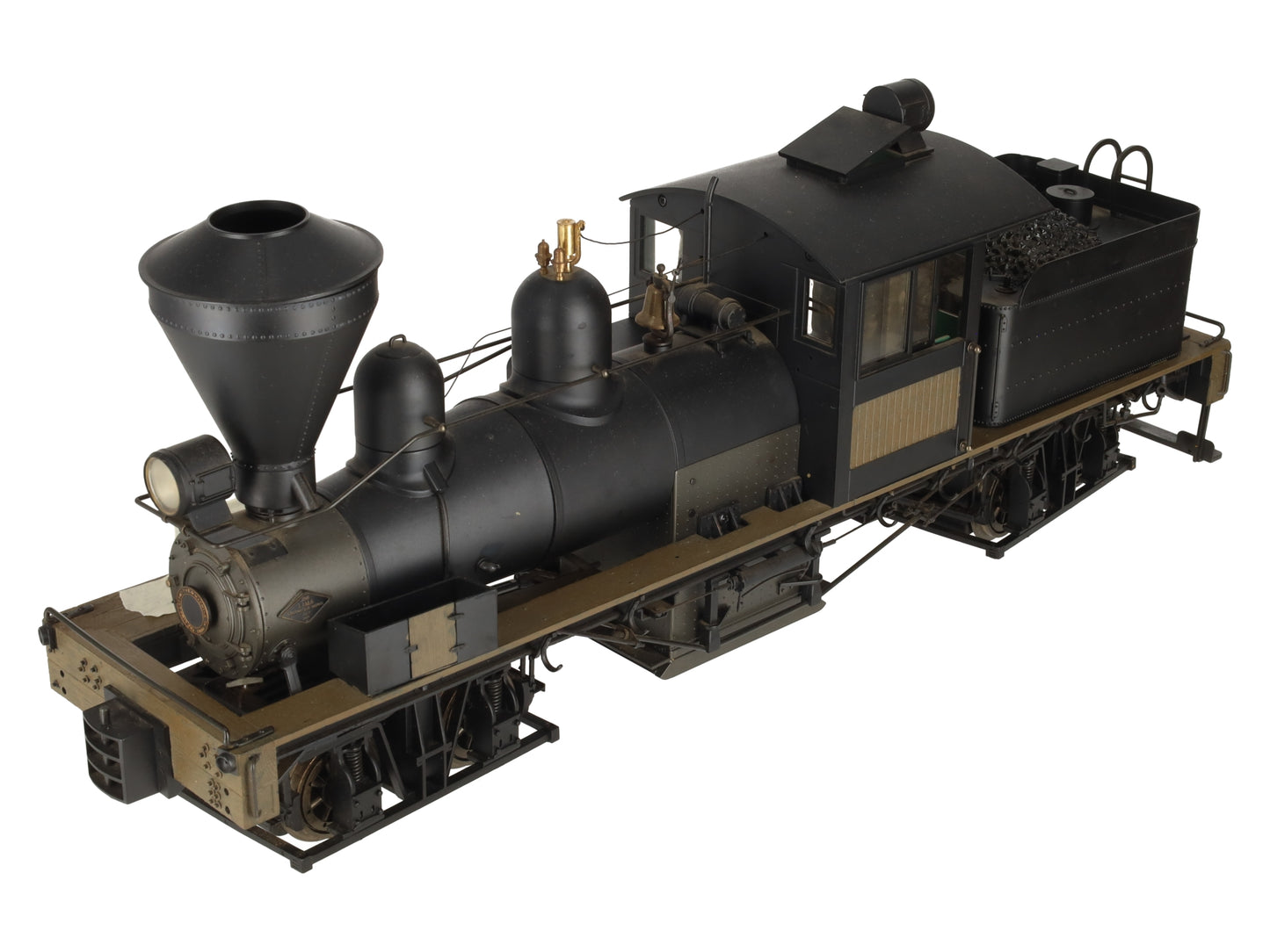 Bachmann 81197 G Painted & Unlettered 36 Ton 2-Truck Shay Steam Locomotive VG