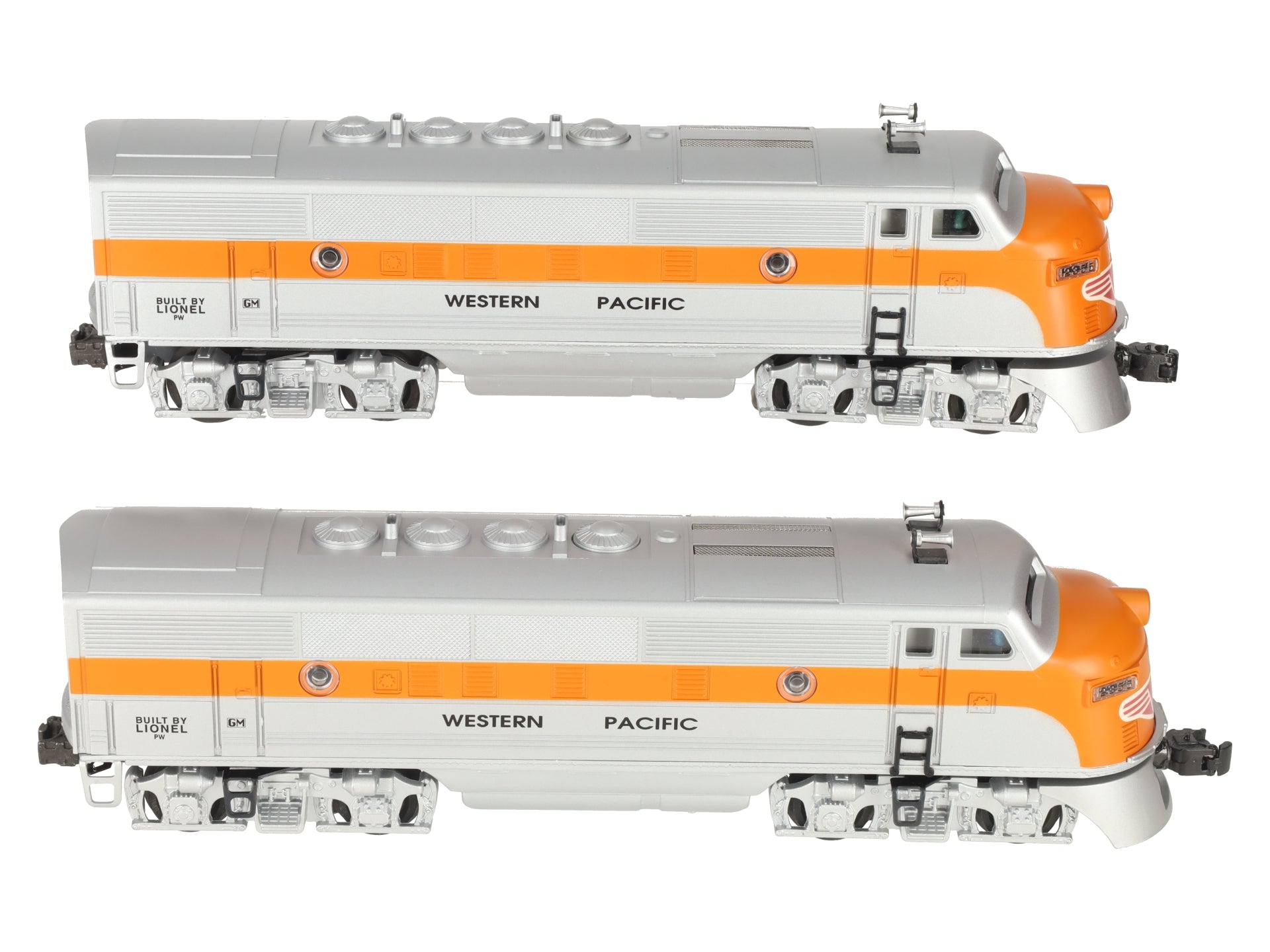 Lionel 6-18191 Western Pacific F3 AA Diesel Locomotives EX/Box