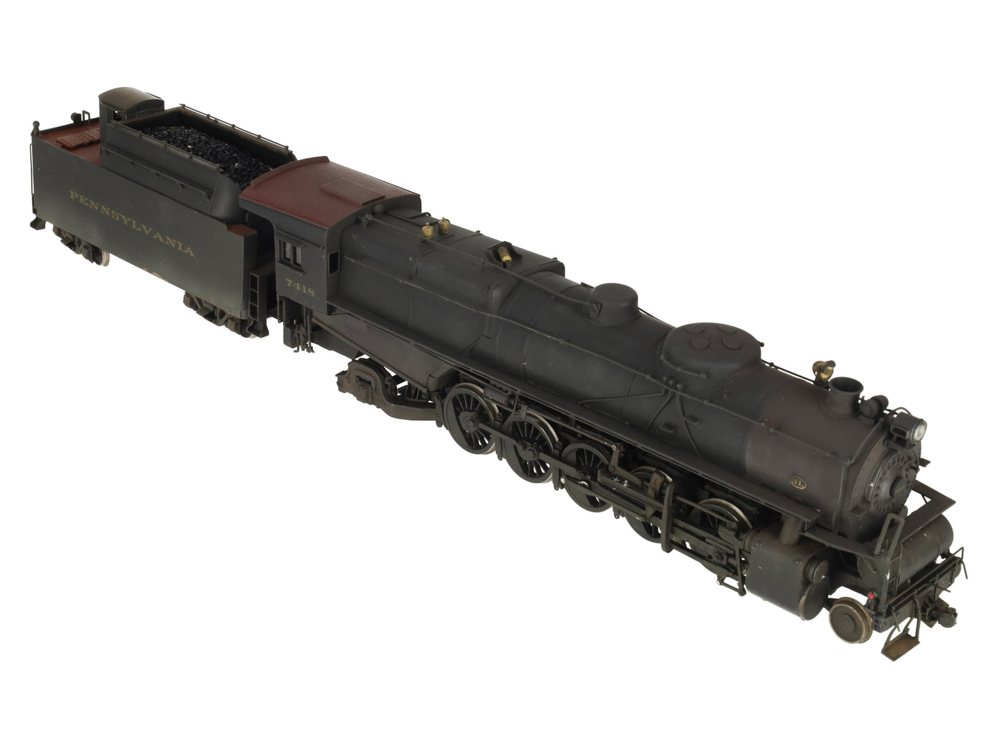 KTM O Gauge Brass Pennsylvania 2-10-2 N1s Steam Locomotive (2-Rail) -Painted