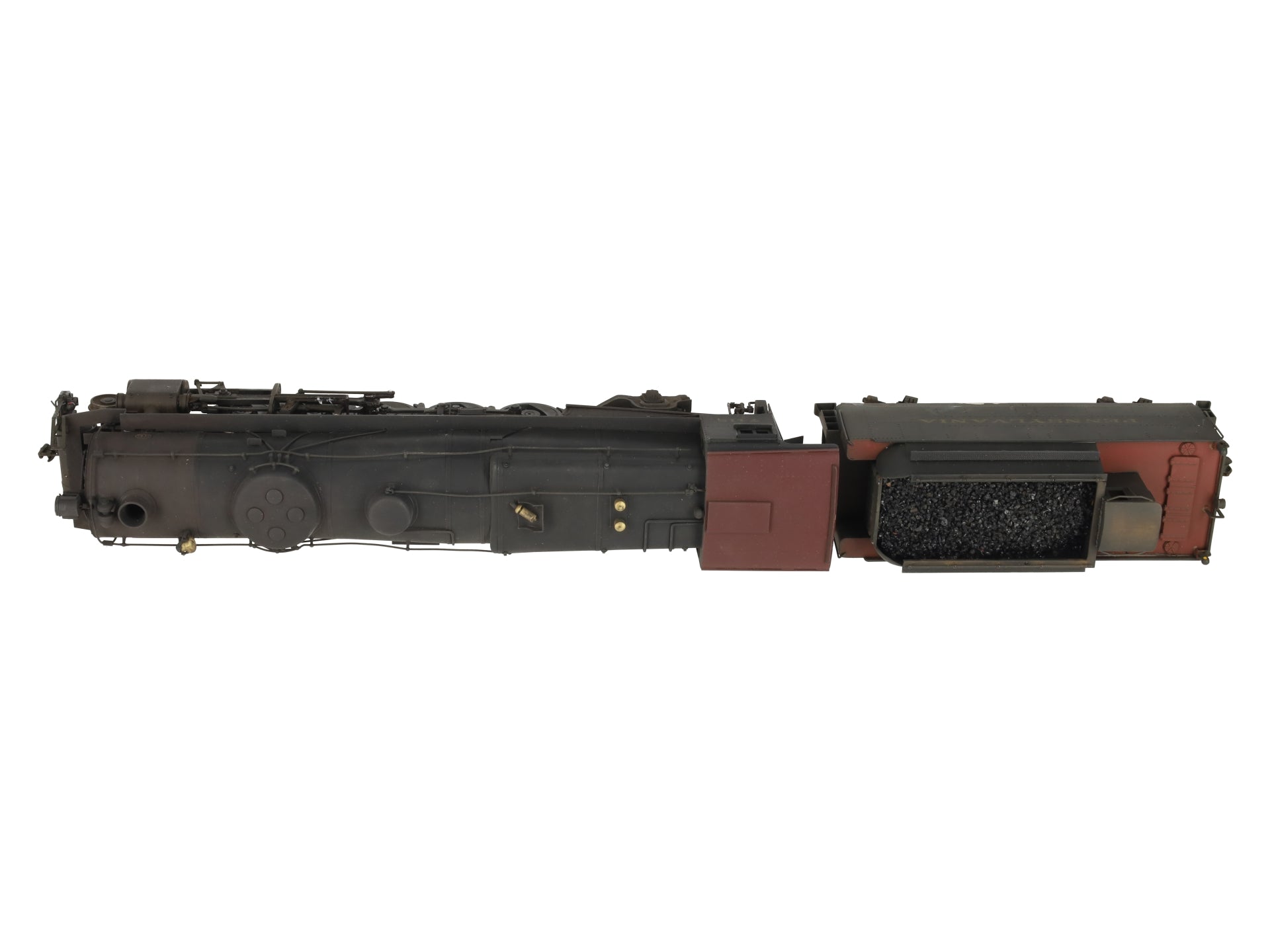 KTM O Gauge Brass Pennsylvania 2-10-2 N1s Steam Locomotive (2-Rail) -Painted