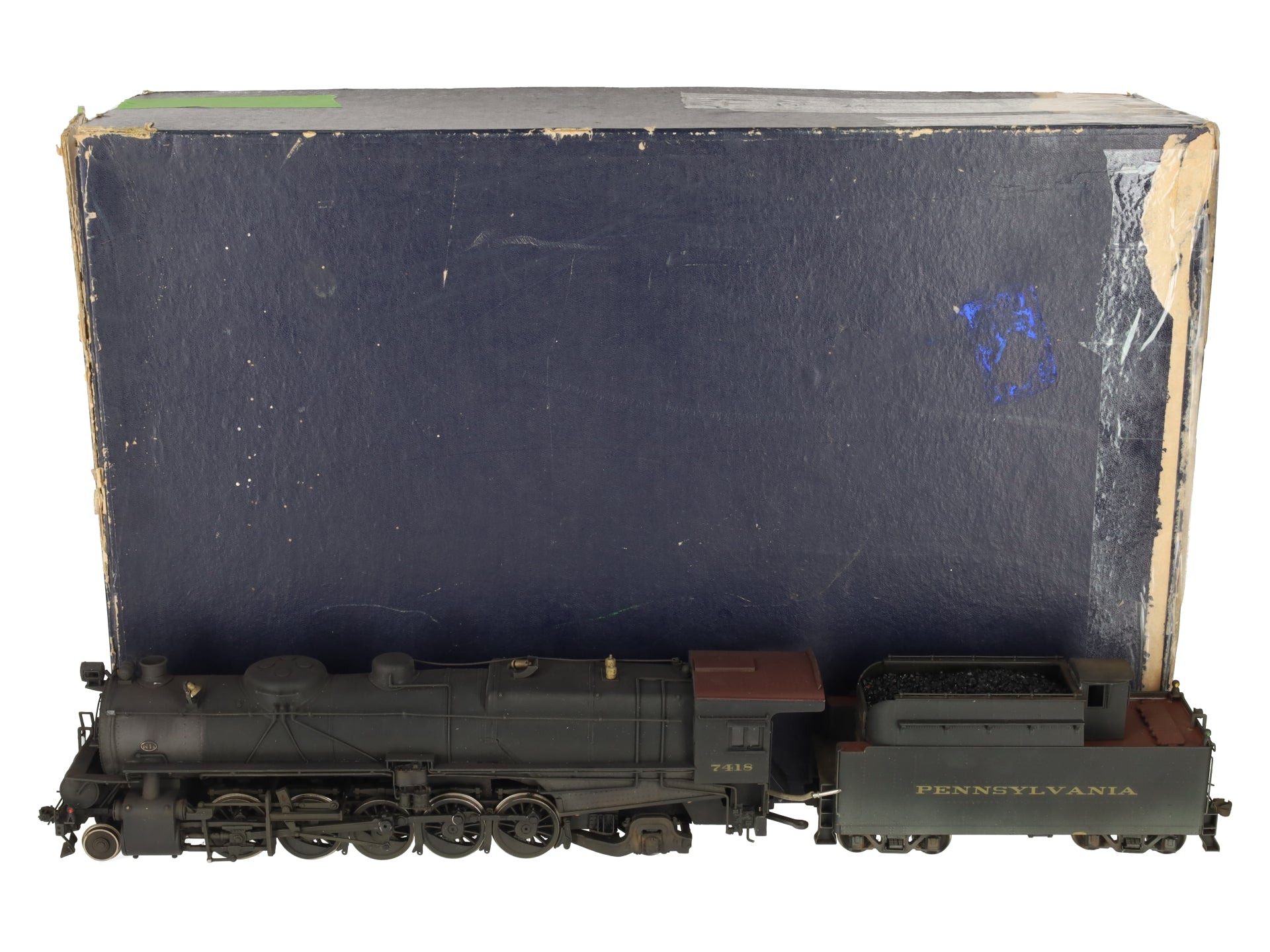 KTM O Gauge Brass Pennsylvania 2-10-2 N1s Steam Locomotive (2-Rail) -Painted