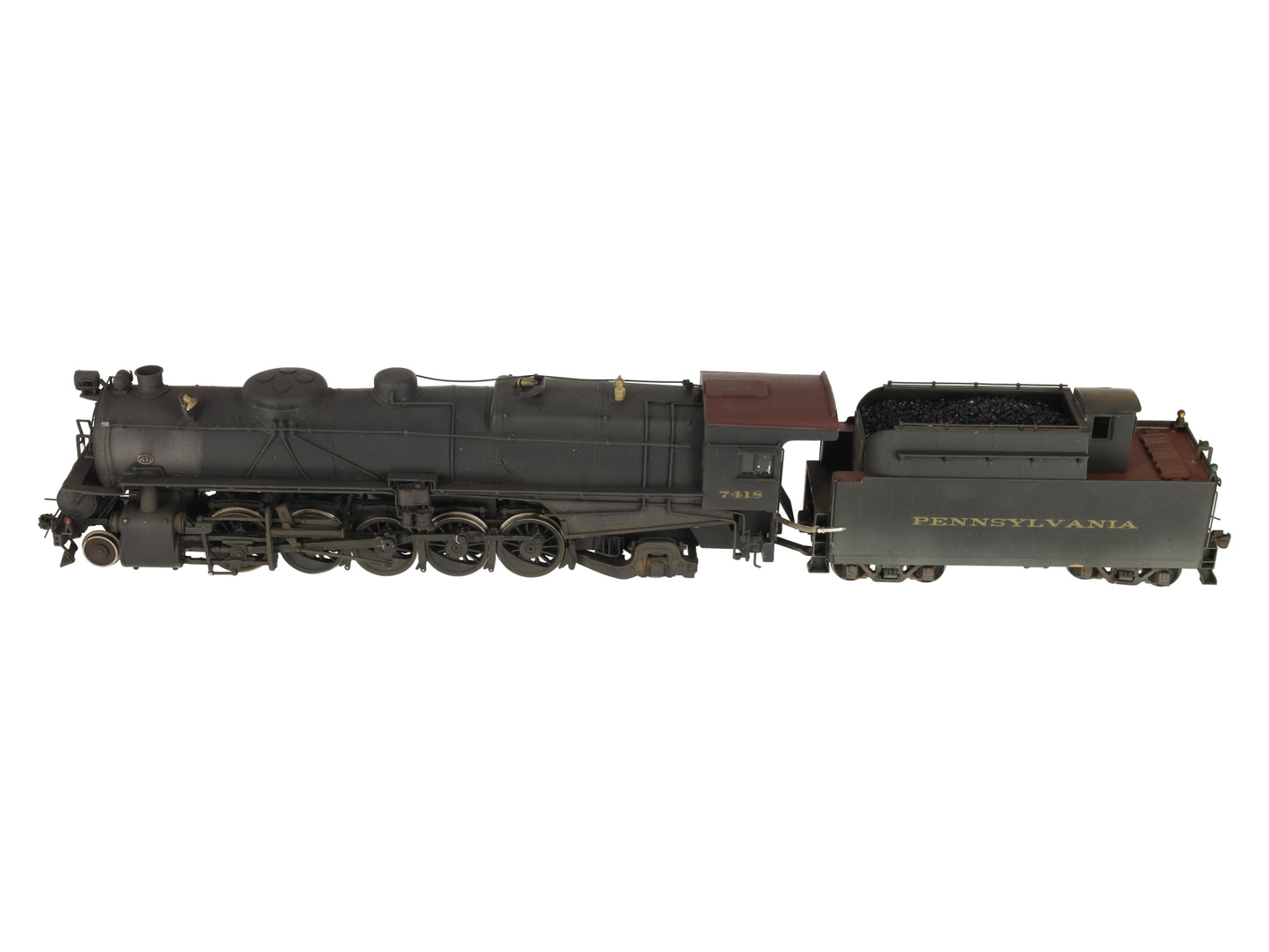 KTM O Gauge Brass Pennsylvania 2-10-2 N1s Steam Locomotive (2-Rail) -Painted
