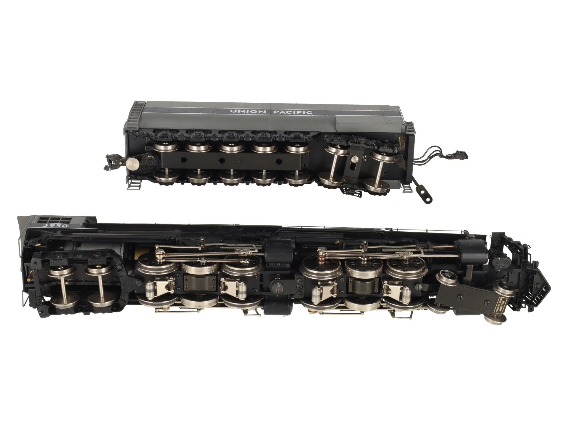Williams 7000 O Union Pacific 4-6-6-4 Challenger Brass Steam Loco & Tender #3950/Box