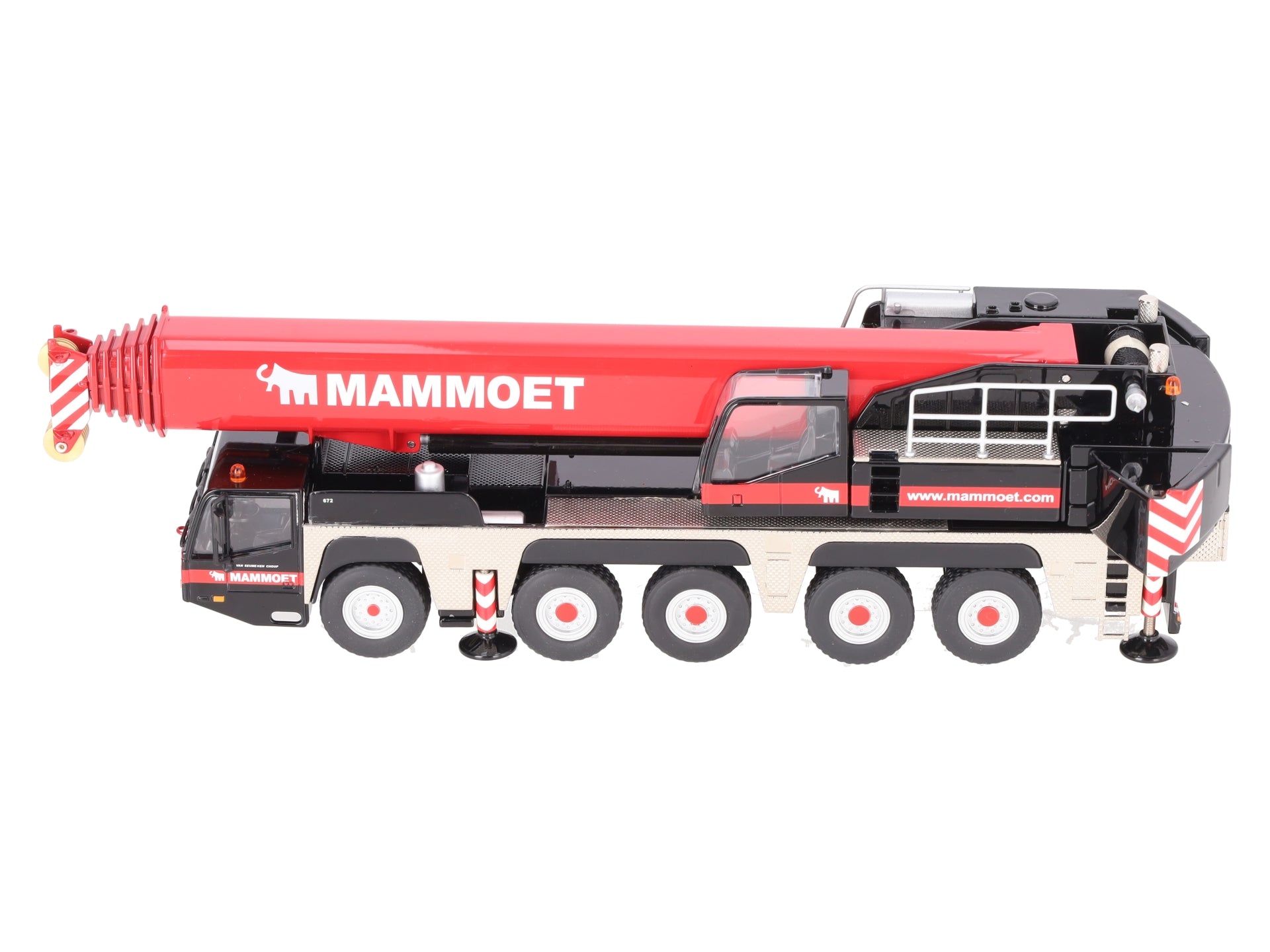 NZG 514/01 1:50 Scale Terex AC 200-1 Telescopic Crane - Demag NIB