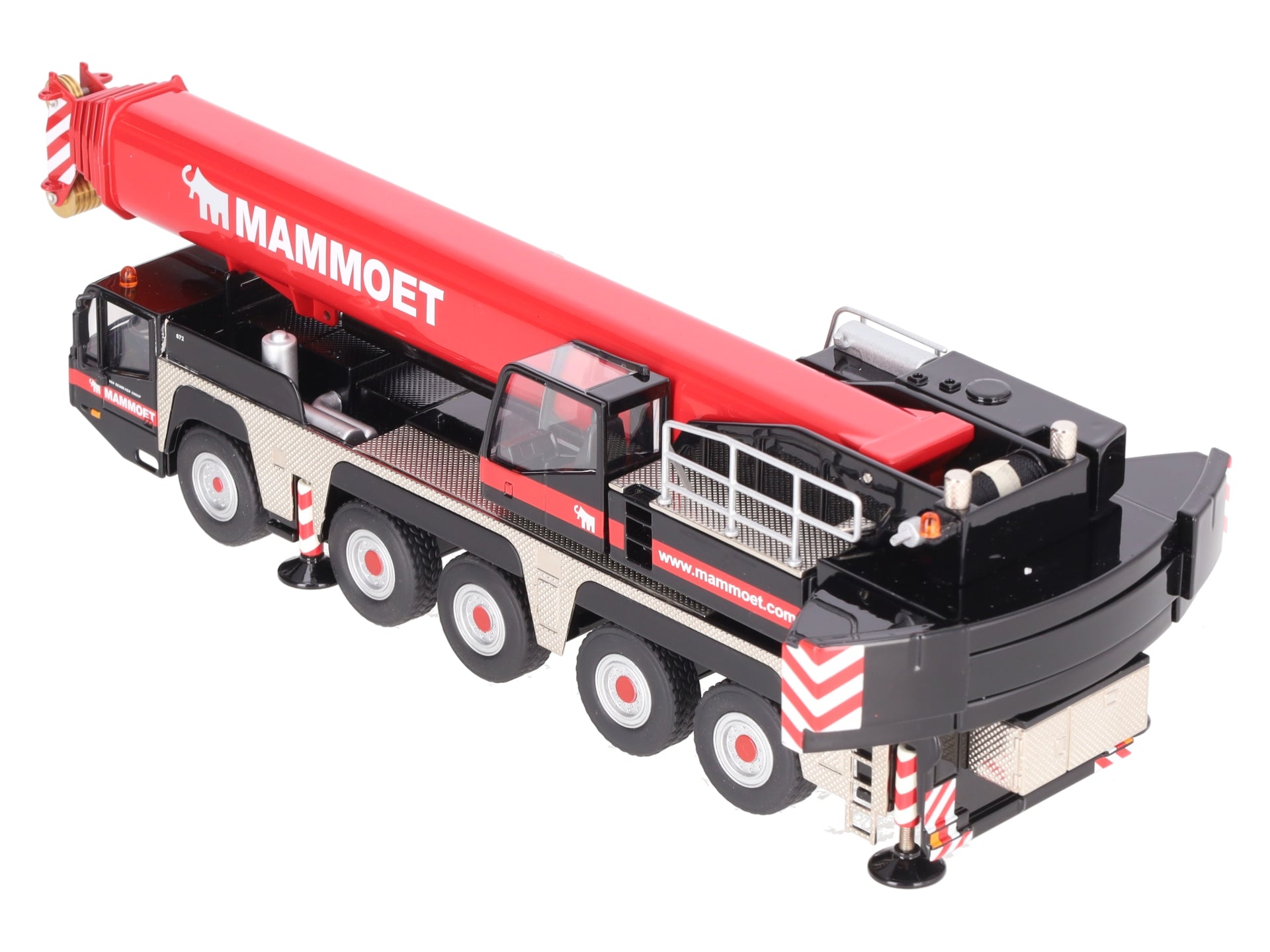 NZG 514/01 1:50 Scale Terex AC 200-1 Telescopic Crane - Demag NIB