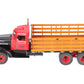 Franklin Mint B11U025 1:32 Peterbilt 1939 Stake Truck Red & Black LN/Box