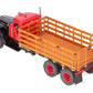 Franklin Mint B11U025 1:32 Peterbilt 1939 Stake Truck Red & Black LN/Box