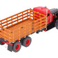 Franklin Mint B11U025 1:32 Peterbilt 1939 Stake Truck Red & Black LN/Box