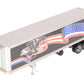 Franklin Mint B11UK53 1:32 Peterbilt Refrigerated Trailer American EX/Box