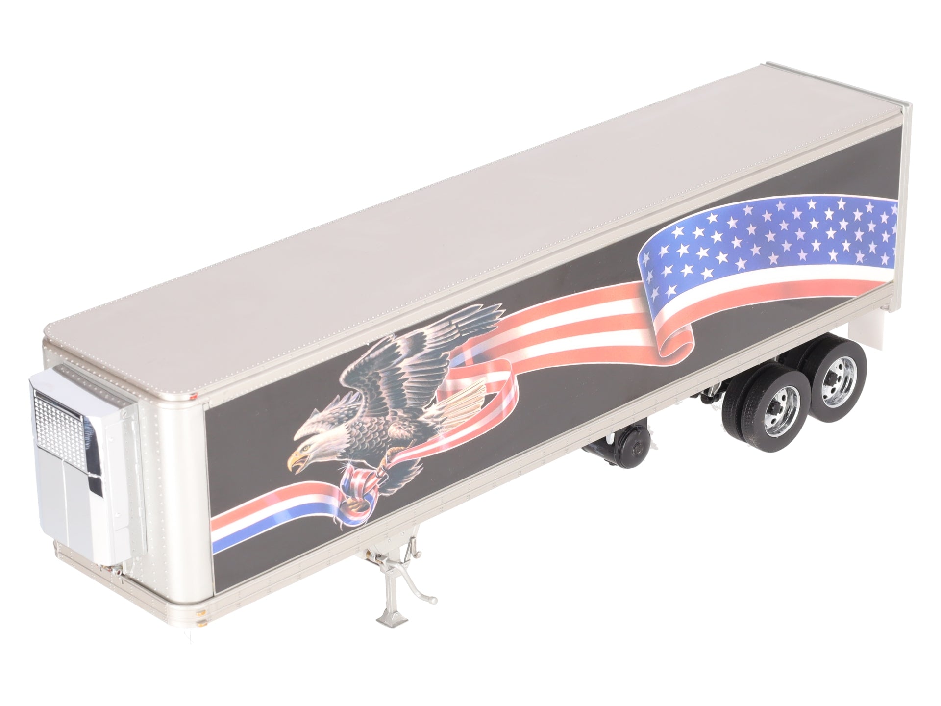 Franklin Mint B11UK53 1:32 Peterbilt Refrigerated Trailer American EX/Box
