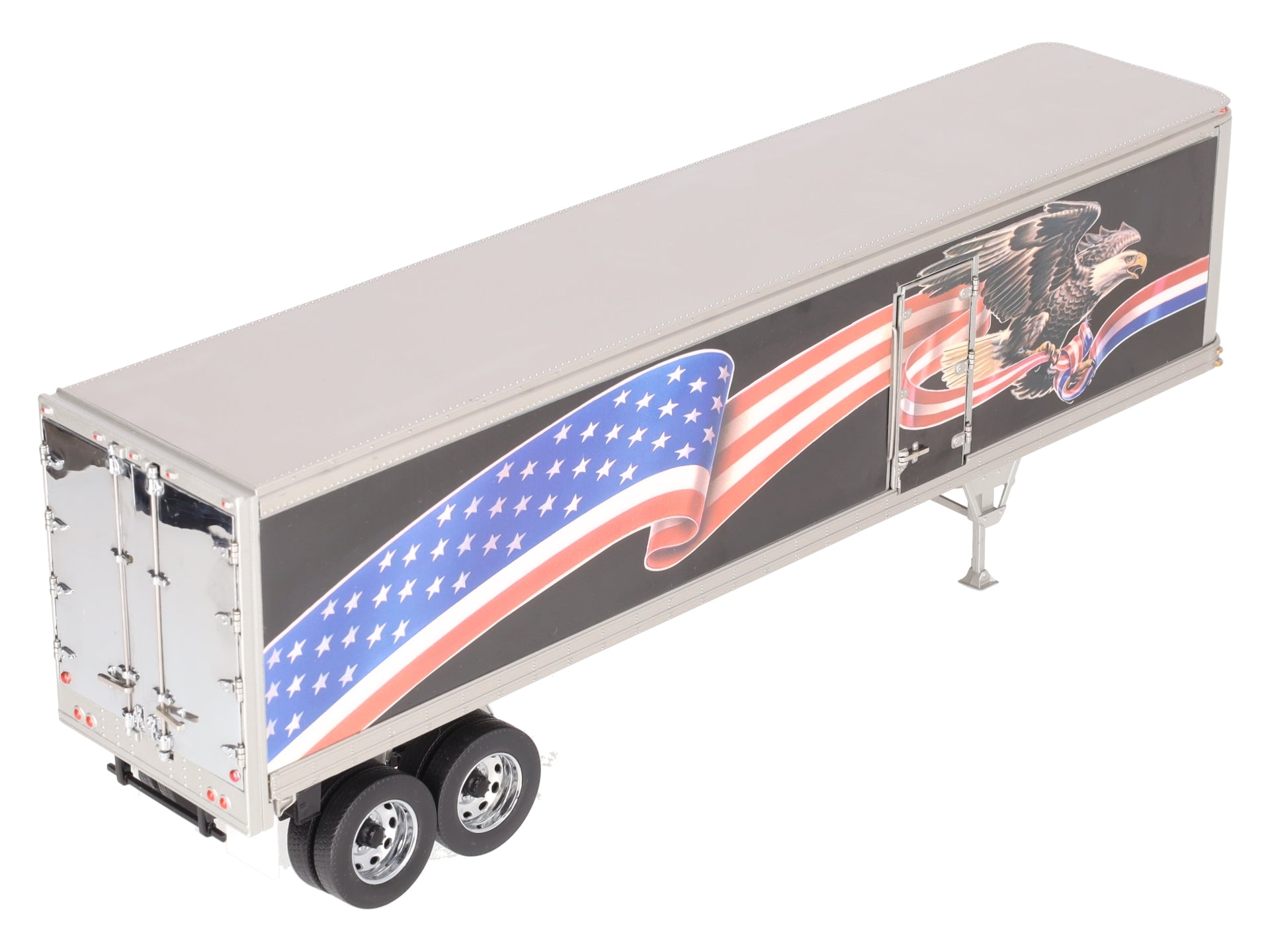 Franklin Mint B11UK53 1:32 Peterbilt Refrigerated Trailer American EX/Box