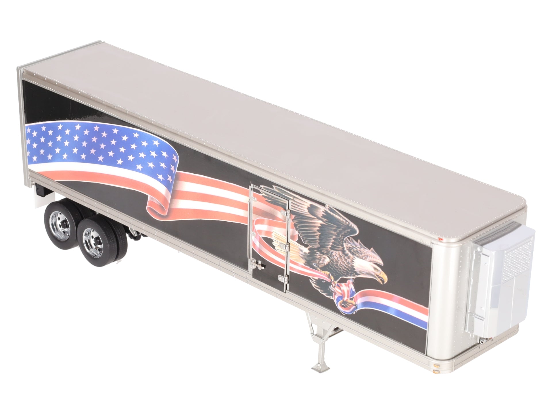 Franklin Mint B11UK53 1:32 Peterbilt Refrigerated Trailer American EX/Box