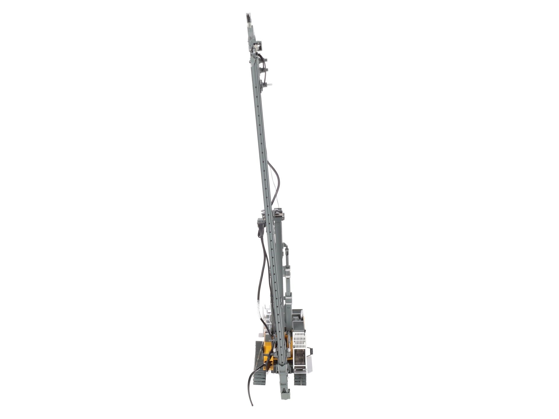 NZG 668 1:50 LRB255 Diecast Piling & Drill Rig With Base plate and Pile Planks EX/Box