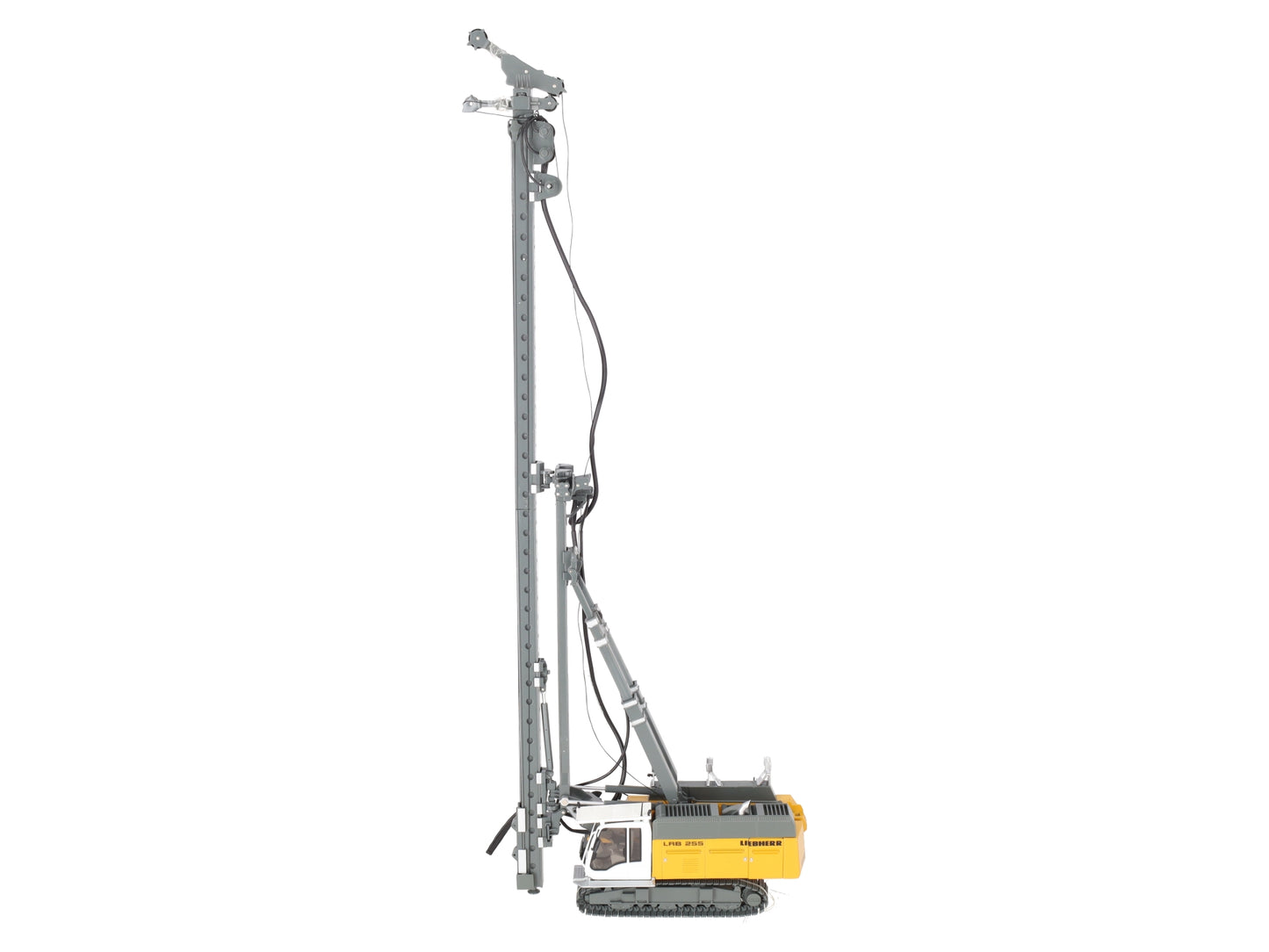 NZG 668 1:50 LRB255 Diecast Piling & Drill Rig With Base plate and Pile Planks EX/Box