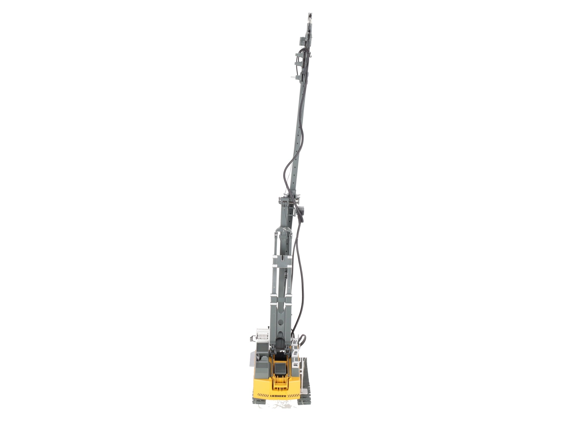 NZG 668 1:50 LRB255 Diecast Piling & Drill Rig With Base plate and Pile Planks EX/Box