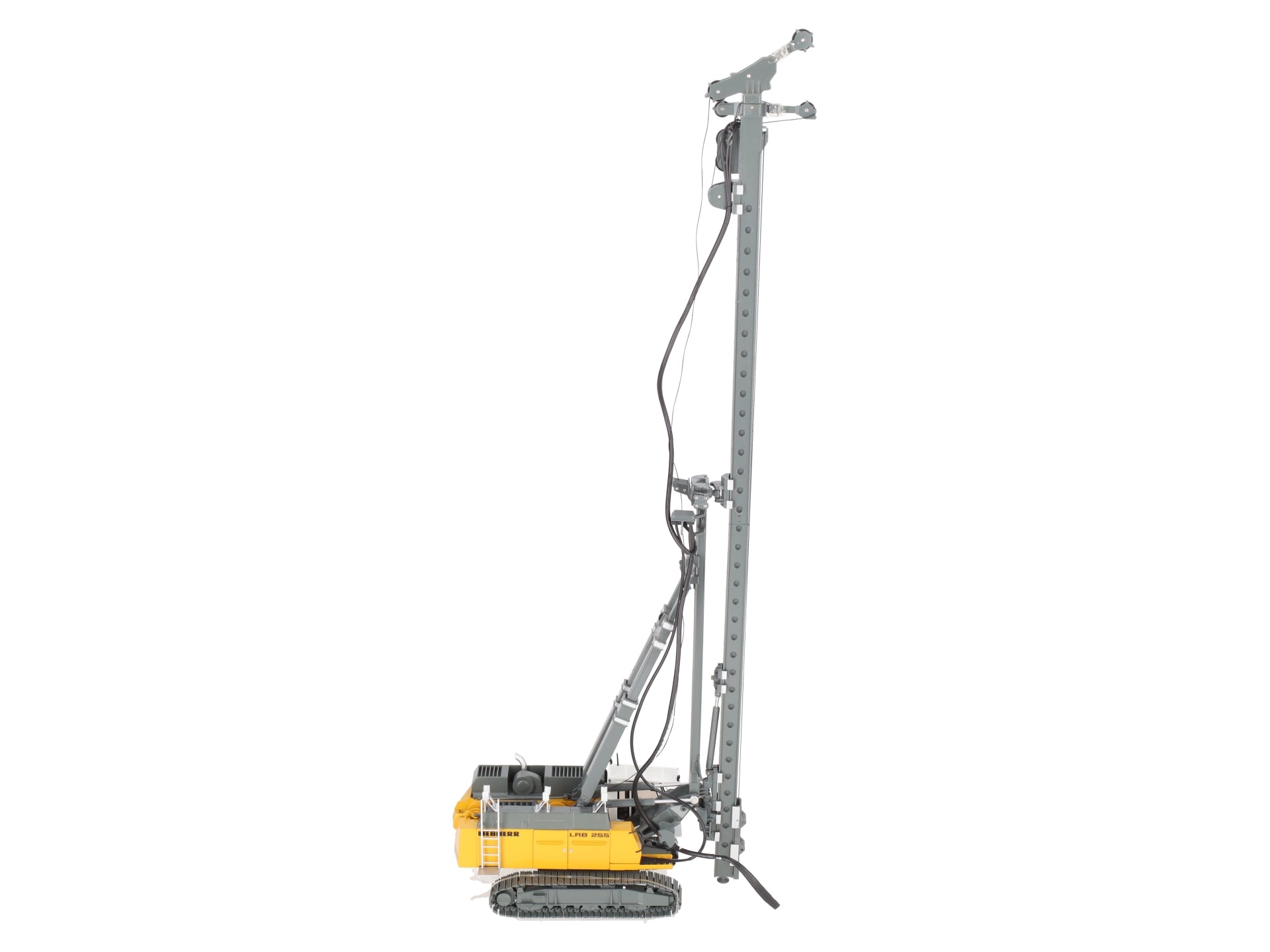 NZG 668 1:50 LRB255 Diecast Piling & Drill Rig With Base plate and Pile Planks EX/Box