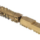 United Models HO Brass Santa Fe 2-8-4 Berkshire Steam Loco & Tender- Unpainted VG