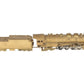 United Models HO Brass Santa Fe 2-8-4 Berkshire Steam Loco & Tender- Unpainted VG