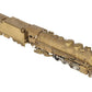 United Models HO Brass Santa Fe 2-8-4 Berkshire Steam Loco & Tender- Unpainted VG