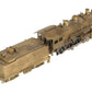United Scale Models HO BRASS Santa Fe 2-8-0 Steam Loco & Tender - Unpainted VG