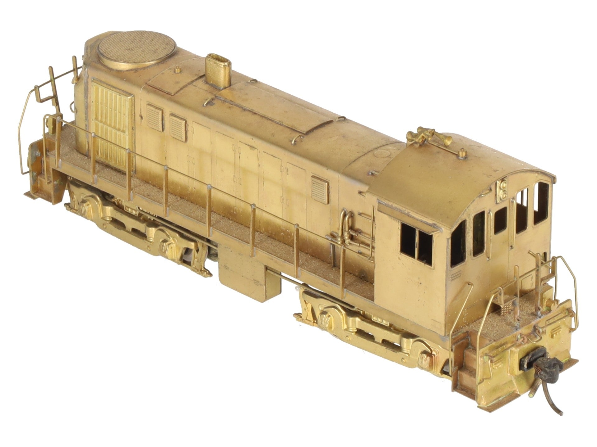 Alco Models HO Scale BRASS T-6 Switcher- UnPainted VG