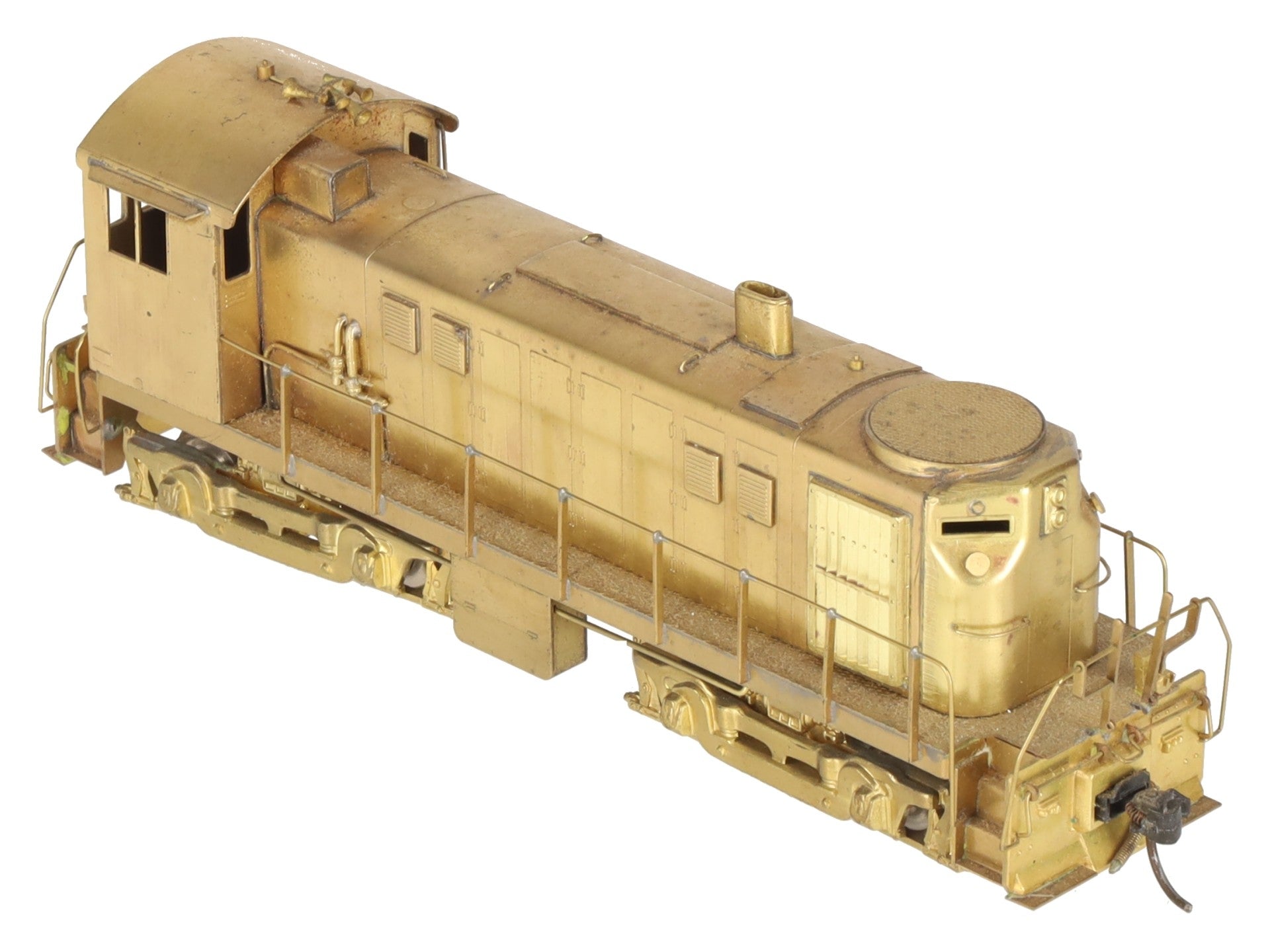 Alco Models HO Scale BRASS T-6 Switcher- UnPainted VG