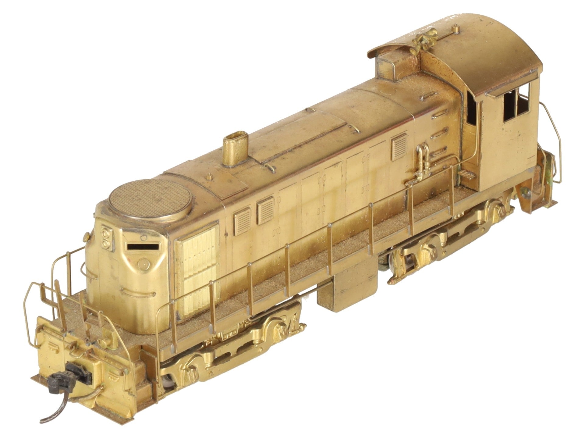 Alco Models HO Scale BRASS T-6 Switcher- UnPainted VG