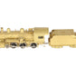 PFM HO Scale BRASS Northern Pacific S-4 4-6-0 Steam Loco & Tender- Unpainted VG