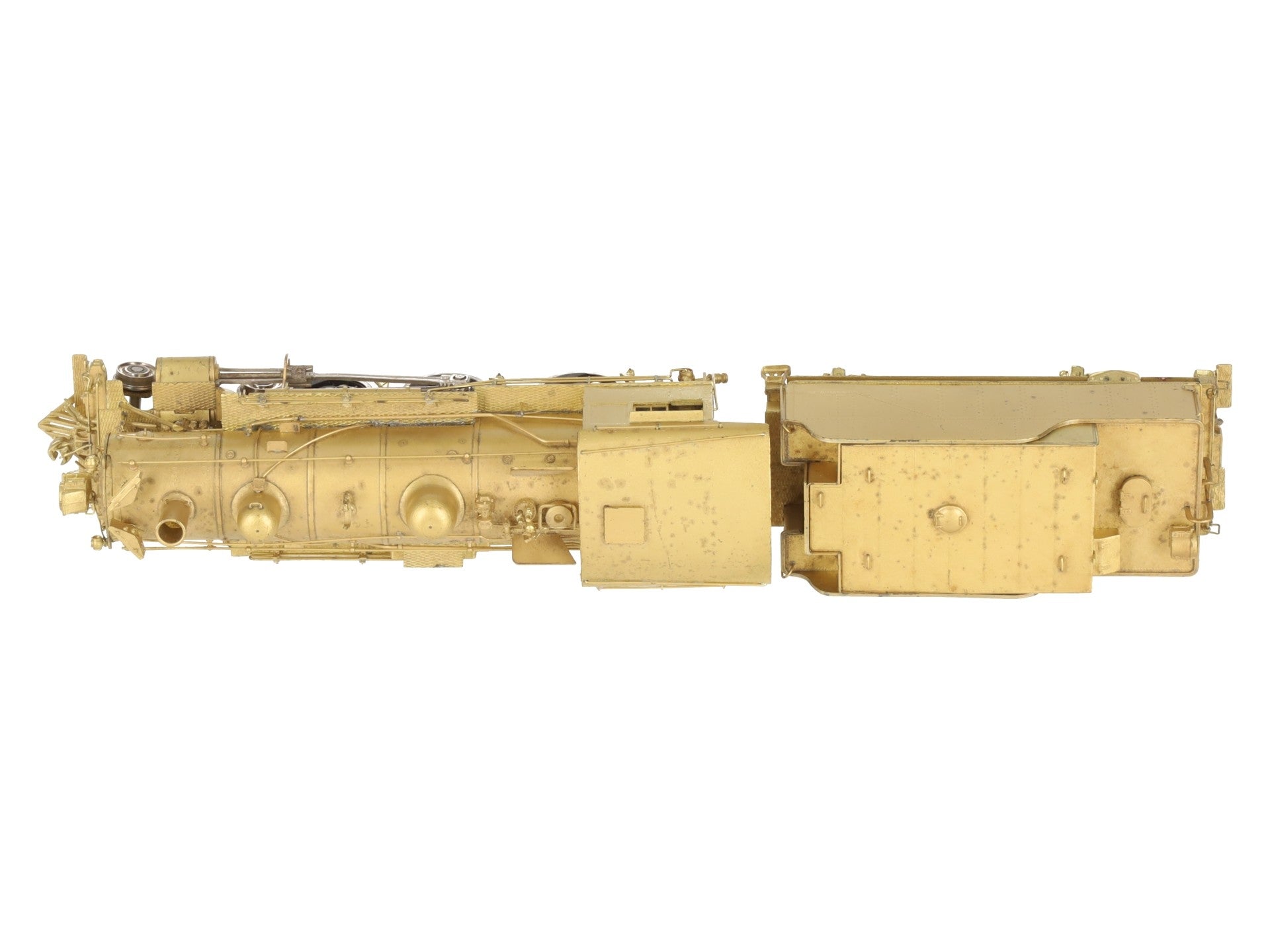 PFM HO Scale BRASS Northern Pacific S-4 4-6-0 Steam Loco & Tender- Unpainted VG