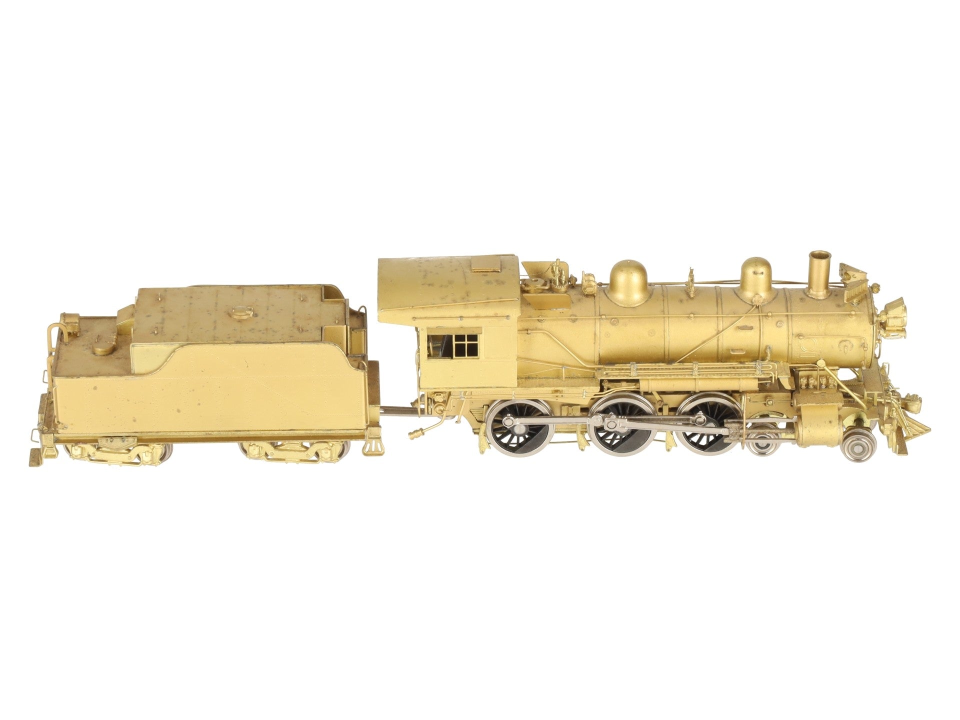 PFM HO Scale BRASS Northern Pacific S-4 4-6-0 Steam Loco & Tender- Unpainted VG