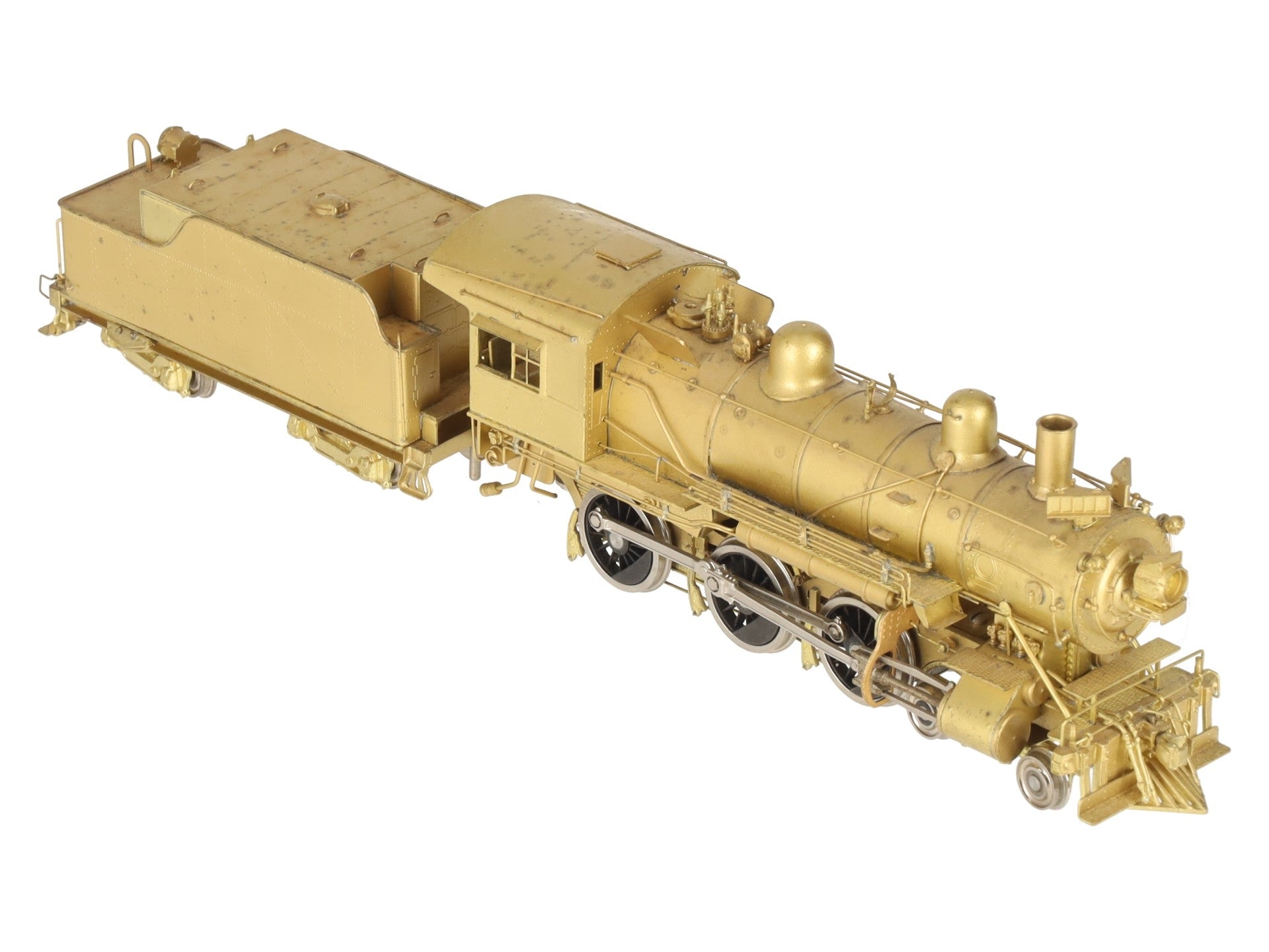 PFM HO Scale BRASS Northern Pacific S-4 4-6-0 Steam Loco & Tender- Unpainted VG