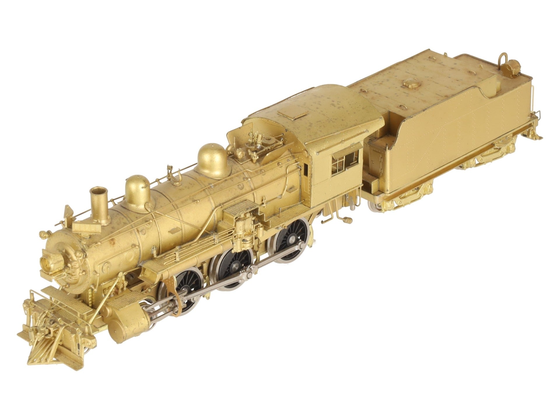 PFM HO Scale BRASS Northern Pacific S-4 4-6-0 Steam Loco & Tender- Unpainted VG