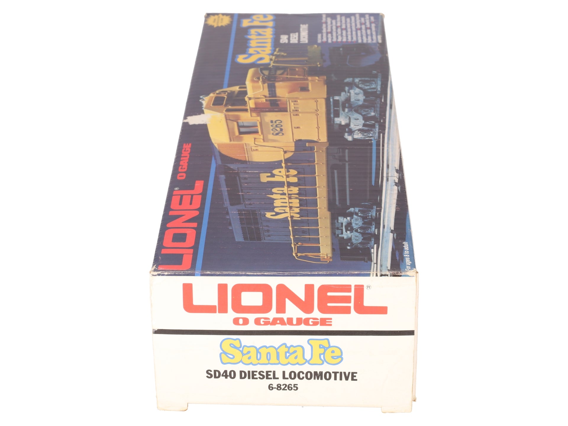 Lionel 6-8265 O Gauge Santa Fe SD-40 Diesel Locomotive EX/Box